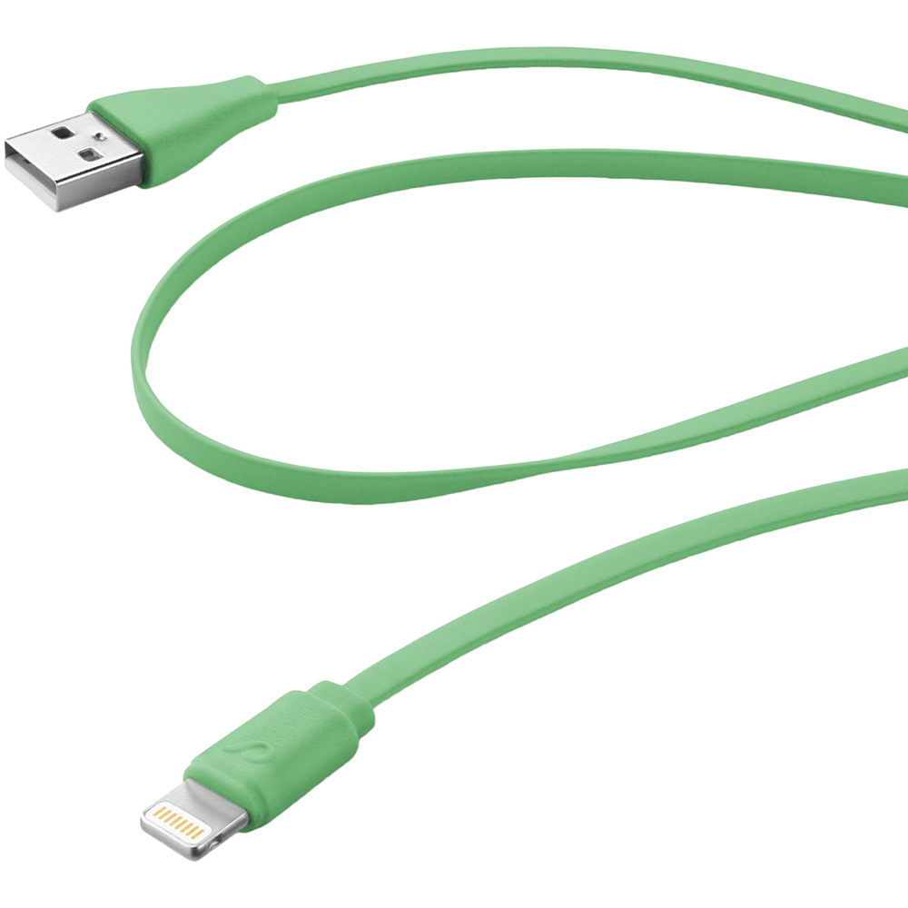 

Кабель CELLULAR LINE Lightning 1m green (USBDATACFLMFIIPH5G), Line Lightning 1m green (USBDATACFLMFIIPH5G)