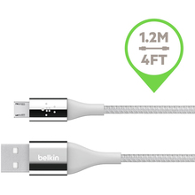 Кабель BELKIN MIXIT DuraTek MICRO-USB 1.2 m Silver (F2CU051bt04-SLV)