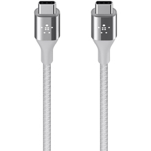 Кабель BELKIN MIXIT DuraTek USB-C to USB-C 1.2m Silver (F2CU050bt04-SLV)