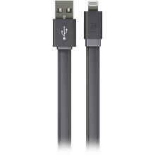 Кабель USB KIT-Lightning cable 1м MFI Grey (IP5USBFRESHGY)