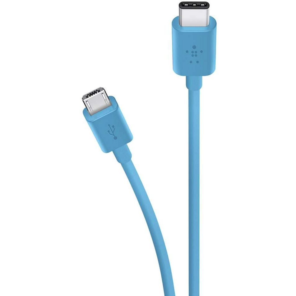 Кабель BELKIN USB 2.0 -C Micro USB 1.8m Blue (F2CU033BT06-BLU)