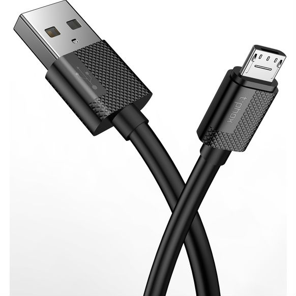 Кабель T-PHOX Nets T-M801 Micro USB 1.2 м (T-M801 black) Длина 1.2