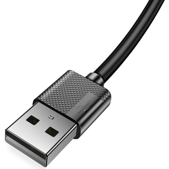 Кабель T-PHOX Nets T-M801 Micro USB 1.2 м (T-M801 black) Підсвітка False