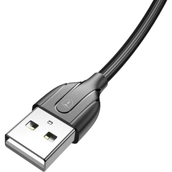 Кабель T-phox Mini T-M807 Micro USB 1.2 м Black Длина 1.2