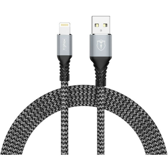 

Кабель T-PHOX Jagger T-L814 grey Lightning, Jagger T-L814 Lightning - 1m