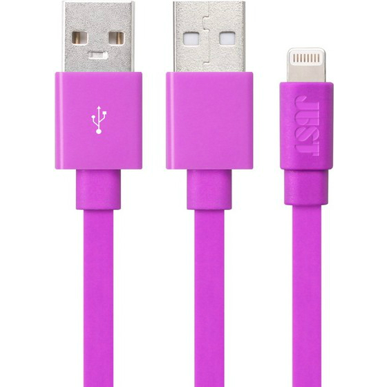 Кабель JUST LGTNG-FRDM-PNK Freedom Lightning+USB Cable 1,2 M Pi