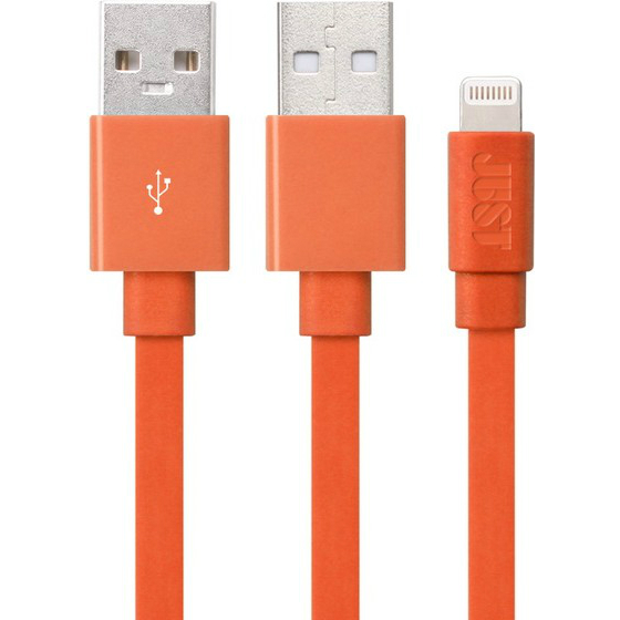 Кабель JUST LGTNG-FRDM-RNG Freedom Lightning+USB Cable 1,2M Or