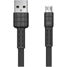 Кабель REMAX Armor Series MicroUSB 1m, black (RC-116M-BLACK)