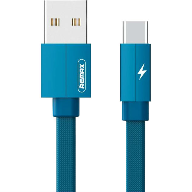

Кабель REMAX Kerolla Type-C 1 м, blue (RC-094A1M-BLUE), Kerolla Type-C 1M, blue (RC-094A1M-BLUE)