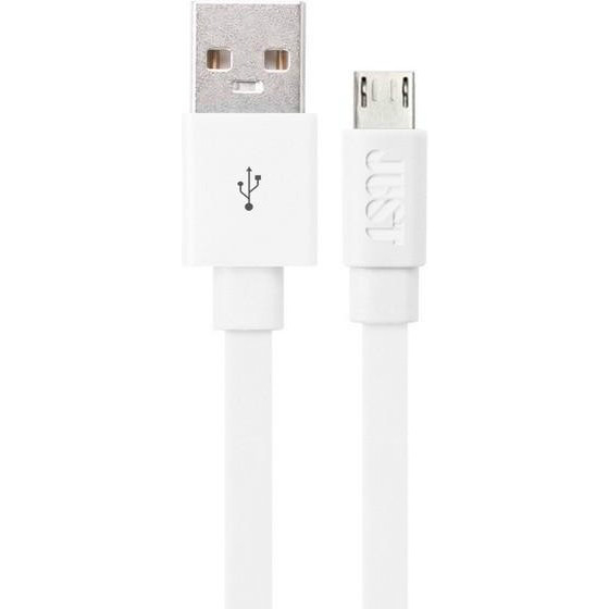 Кабель JUST MCR-FRDM-WHT Freedom Micro USB+USB Cable 1,2 M White