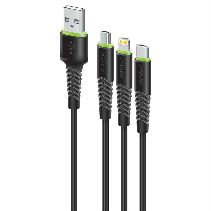 

Кабель INTALEO CBFLEXU1 Type-C 1,4 м Black (1283126487521), CBFLEXU1 Type-C 1,4м Black