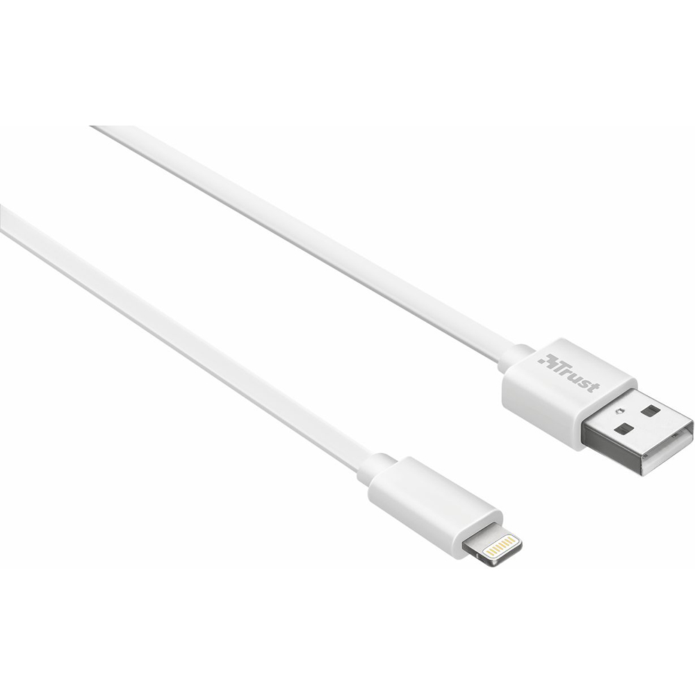 Кабель TRUST URBAN Lightning Cable 1m WHITE (20345) Тип USB - Lightning