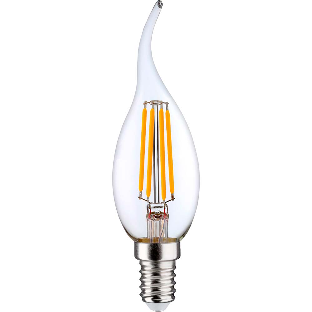 

Светодиодная лампа OSRAM LS BA60 FILAMENT 5W 600Lm 2700K E14 (4058075212336), LED STAR E14 5-60W 2700K 220V BA35 FILAMENT