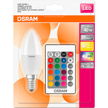 Светодиодная лампа OSRAM LED Star+ DIM В40 5.5W (470Lm) Е14 (4058075430853)