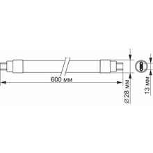 Світлодіодна лампа VIDEX T8b 9 Вт (VL-T8b-09066)