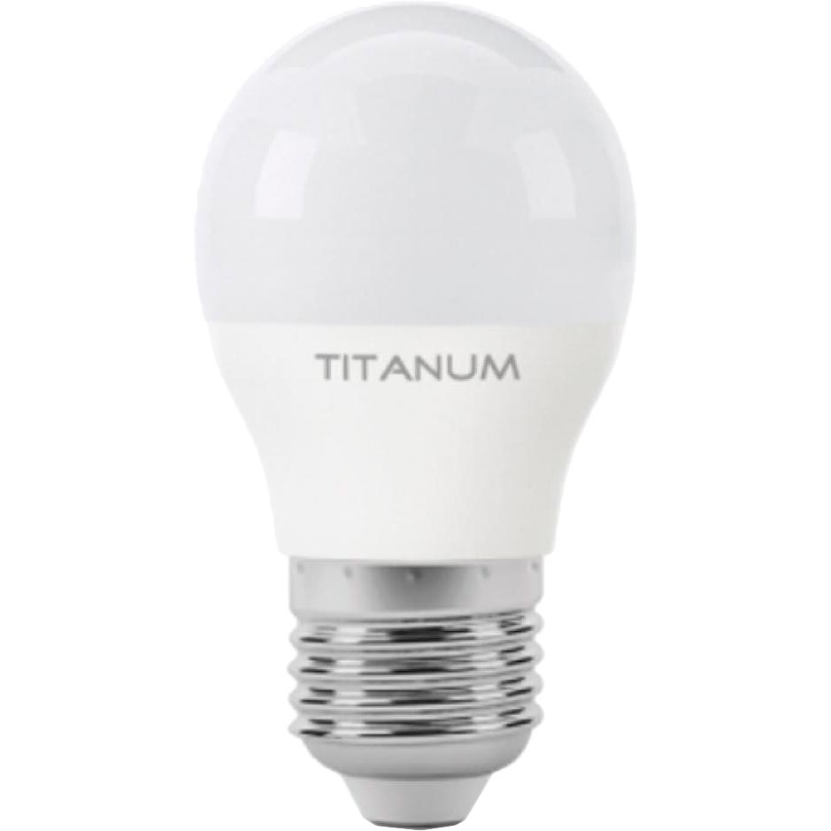 Лампочка TITANUM G45 6W E27 4100K 220V (TLG4506274)