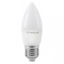 Лампочка TITANUM C37 6W E27 4100K 220V (TLС3706274)