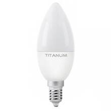 Лампочка TITANUM C37 6W E14 4100K 220V (TLС3706144)