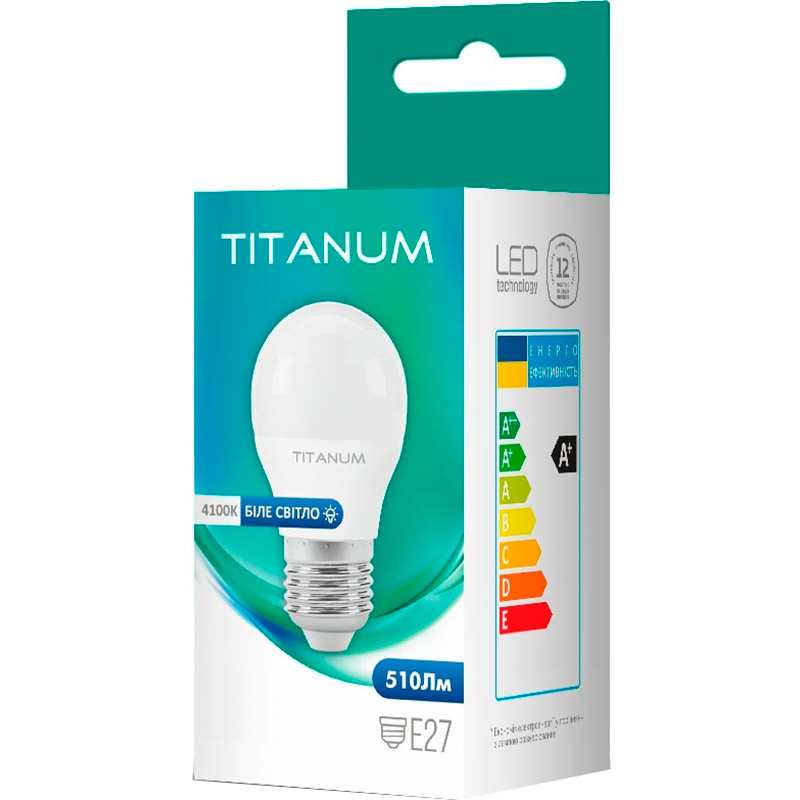 Светодиодная лампа TITANUM Filament (TLFG4504274) Тип цоколя (патрона) E27