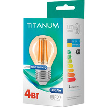 Світлодіодна лампа TITANUM Filament Bronze (TLFG4504272A)