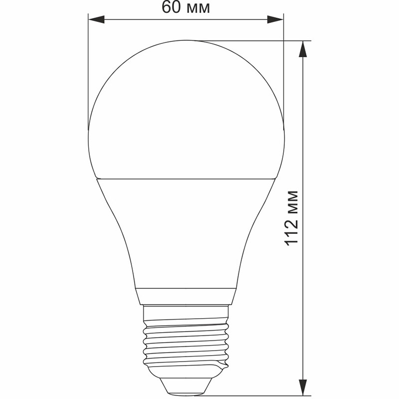 Світлодіодна лампа TITANUM (TLA6012274) Тип світлодіодна (LED)