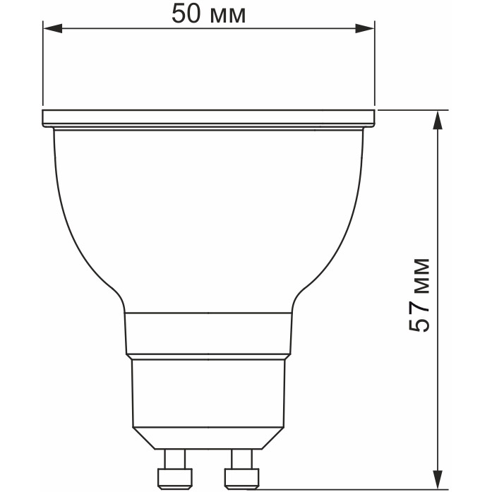 Світлодіодна лампа VIDEX MR16e (VL-MR16e-08104) Тип світлодіодна (LED)