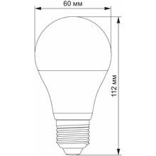 Світлодіодна лампа VIDEX A60e (VL-A60e-10274-N)