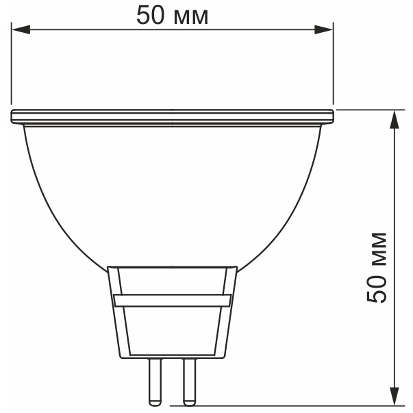 Светодиодная лампа TITANUM MR16 (TLMR1606534) Тип светодиодная (LED)