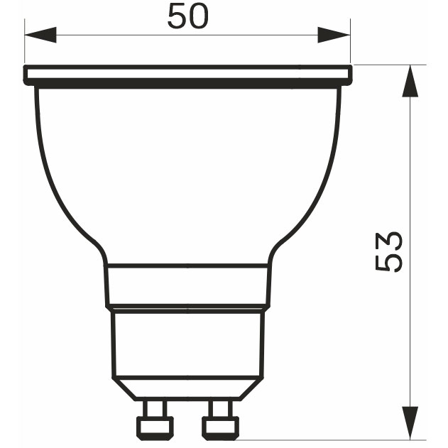 Светодиодная лампа TITANUM LED MR16 6W GU10 4100K (TLMR1606104) Тип светодиодная (LED)