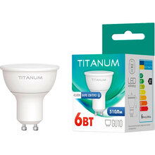 Светодиодная лампа TITANUM LED MR16 6W GU10 4100K (TLMR1606104)