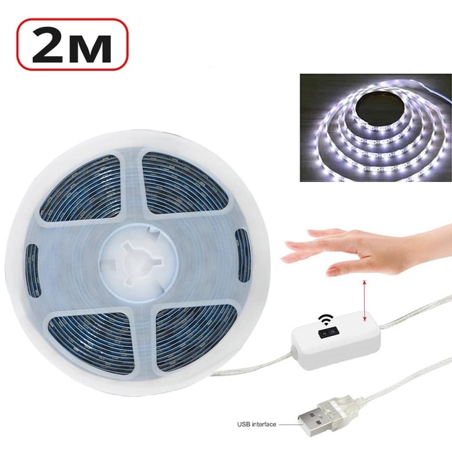 Светодиодная лента с датчиком движения INSPIRE LED USB 5V 2 м (Ins-6000-2m) Тип светодиодная лента