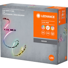 Світлодіодна стрічка LEDVANCE FLEX AUDIO TV 1,8W 2M RGB COLORSEN USB (4099854095283)