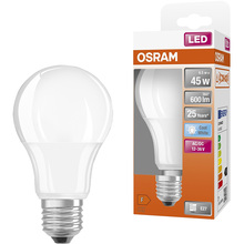 Лампочка OSRAM LED E27 6,5Вт 4000K 600Лм CLA45 низьковольтная 12-36В (4058075757608)