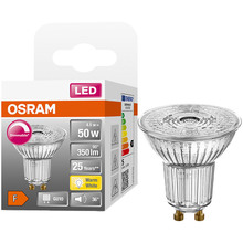 Лампочка OSRAM LED GU10 4.5Вт 2700К 350Лм PAR16 Dimmable (4058075797888)