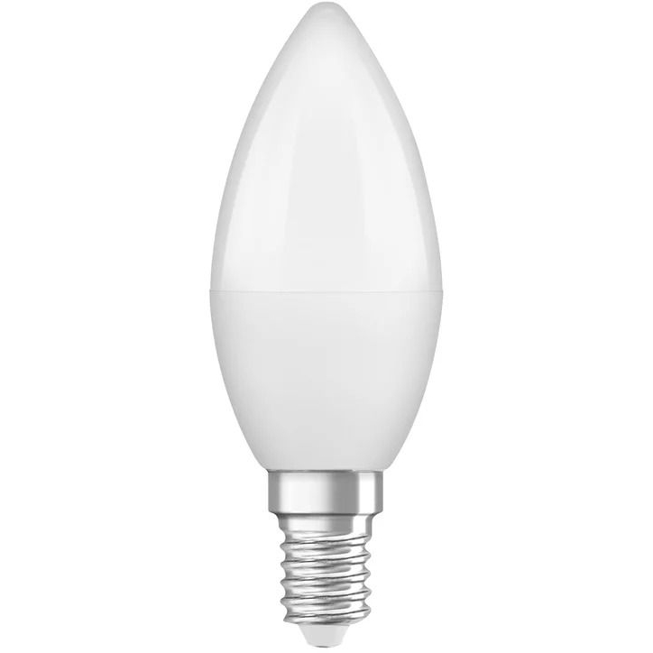 Светодиодная лампа OSRAM LED E14 4.9Вт B40 3шт (4099854047091) Коэффициент цветопередачи 80