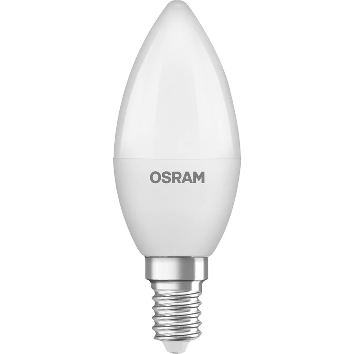 Светодиодная лампа OSRAM LED E14 4.9Вт B40 3 шт (4058075429680) Количество в упаковке 3