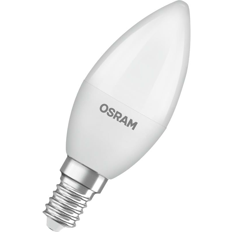 Світлодіодна лампа OSRAM LED E14 4.9Вт B40 4 шт (4058075819610) Розмір виробу ШхД 35 х 110