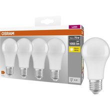 Светодиодная лампа OSRAM LED E27 10Вт A60 4шт (4058075184992)