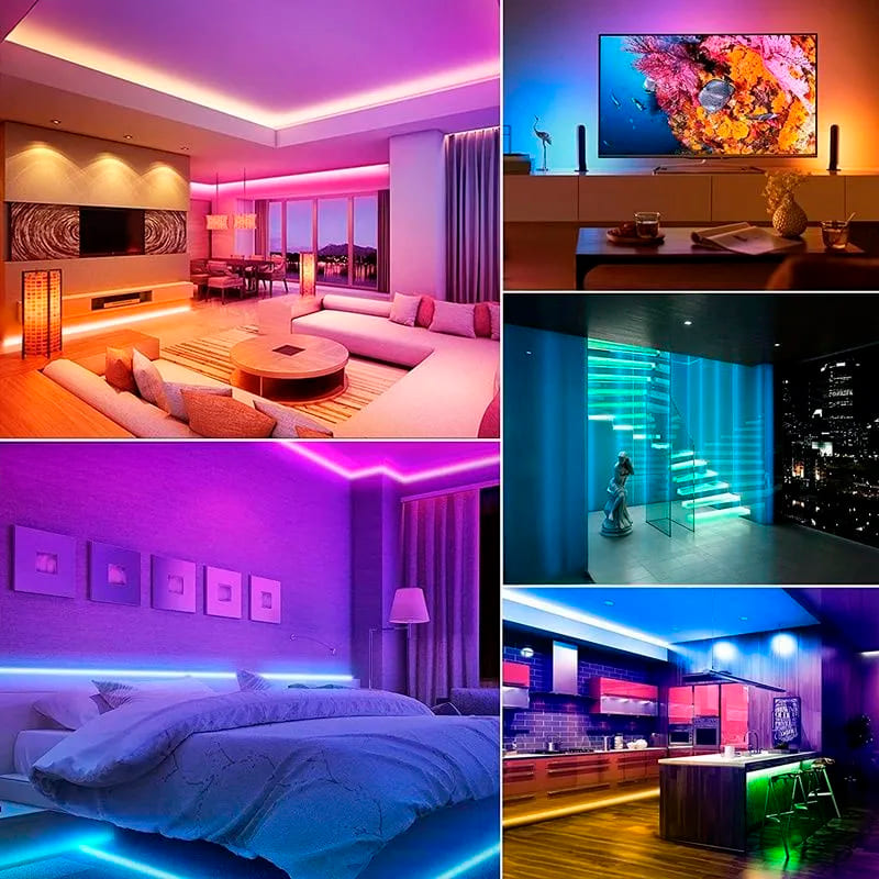 Світлодіодна стрічка INSPIRE 5050RGB LED USB 5 м + пульт (24-Key-IR-Controllor5050RGB-LED-5M) (24ir50r5) Тип світлодіодна стрічка
