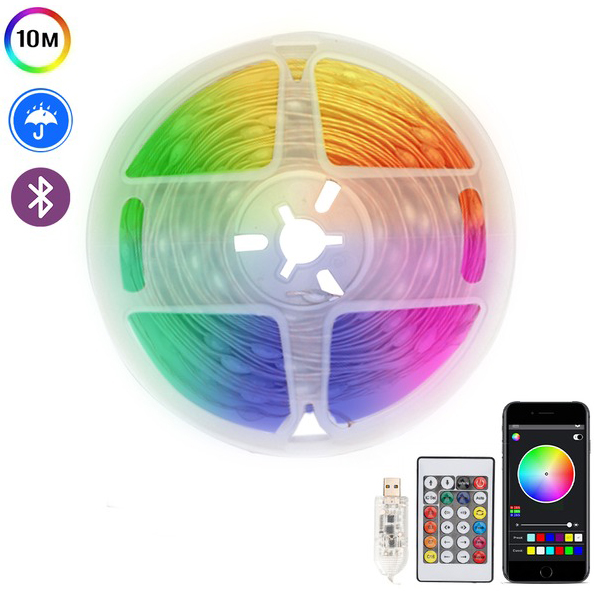Светодиодная лента INSPIRE LED Smart RGB LED USB 10м (lig10) Светодиодная лента INSPIRE LED Smart RGB LED USB 10м (lig10)