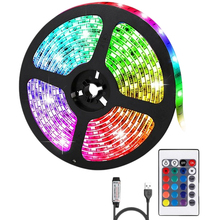 Світлодіодна стрічка INSPIRE LED RGB 2835RGB 5V 2м (24ir28r2)