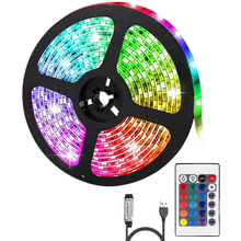 Світлодіодна стрічка INSPIRE LED RGB 2835RGB 5V 3м (24-Key-IR-Controllor2835RGB-LED-3M)