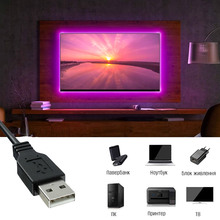 Світлодіодна стрічка RGB INSPIRE 5050RGB 5V 5м (3-Key-Controllor5050RGB-LED-5M) (3k50r5)