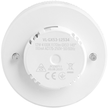 Світлодіодна лампа VIDEX VL-GX53-12534 GX53 12W 4100K (27704)