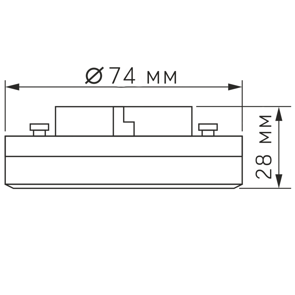 Зовнішній вигляд Світлодіодна лампа VIDEX VL-GX53-12534 GX53 12W 4100K (27704)