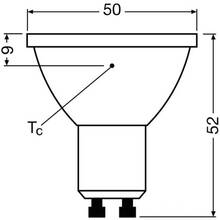 Світлодіодна лампа LEDVANCE GU10 7Вт 4000K 700Лм MR16 (4099854234965)