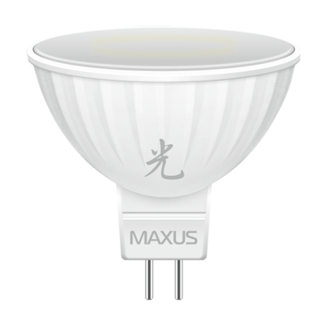 LED-лампа MAXUS 5W MR16 4100K 220V GU5.3 AP