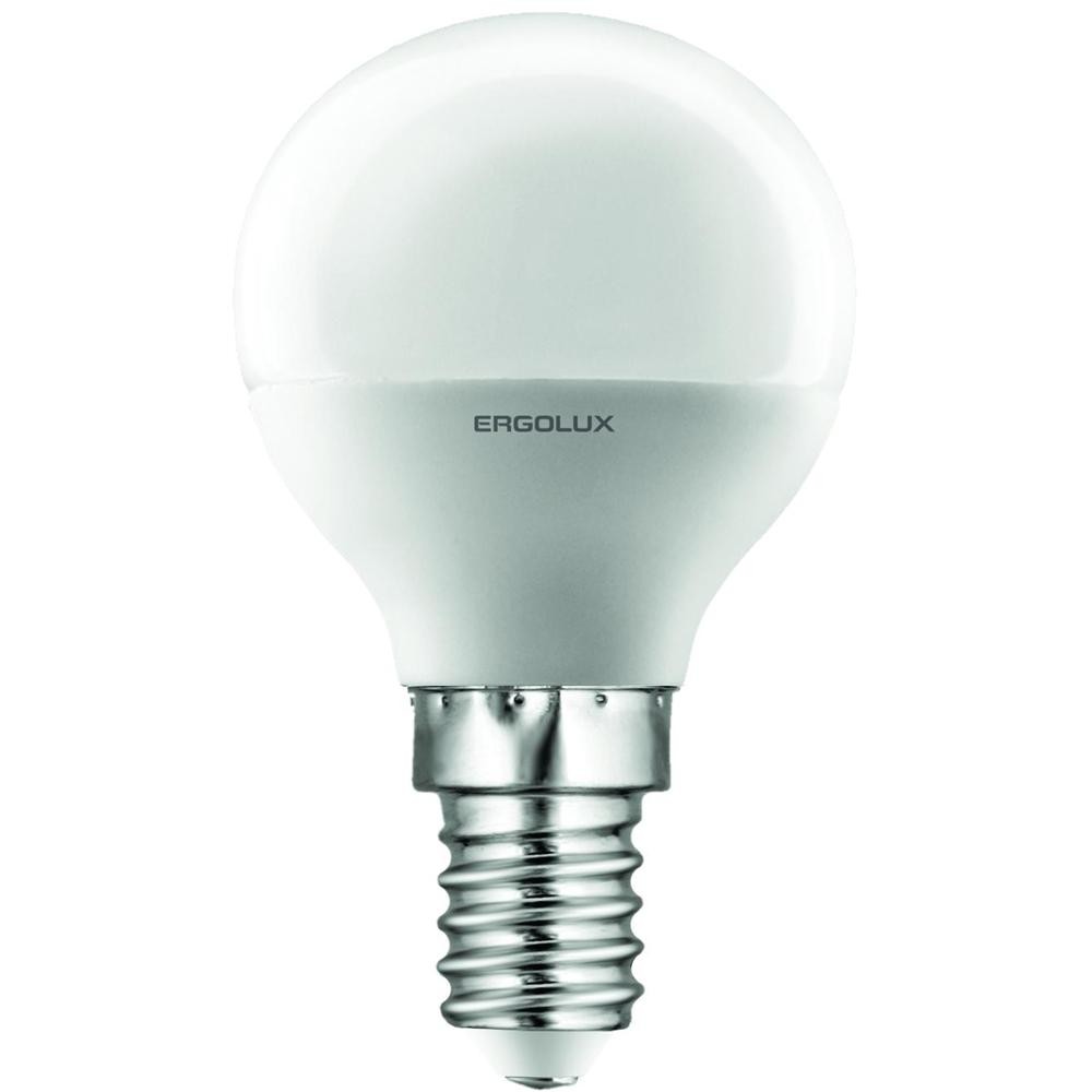 Світлодіодна лампа ERGOLUX G45 5W E14 3000K (LED-G45-5W-E14-3K)