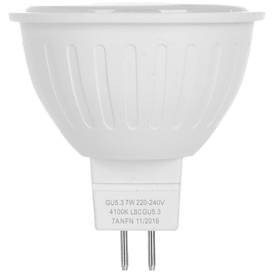 Світлодіодна лампа ERGO Basic MR16 7W GU5.3 4100K (LBCGU5.37ANFN) Тип світлодіодна (LED)