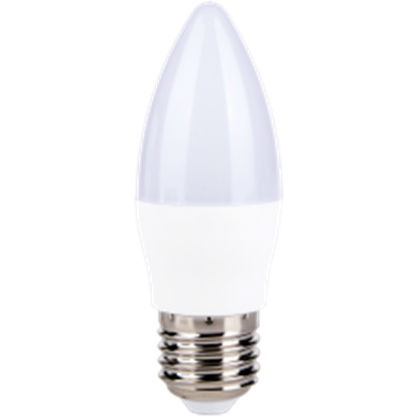 

Светодиодная лампа WORK'S LB0540 C37 5W E27 4000K (59246), LB0540-E27-C37